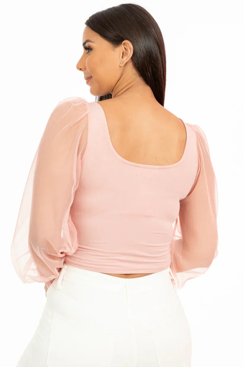 Blusa Camila Blush