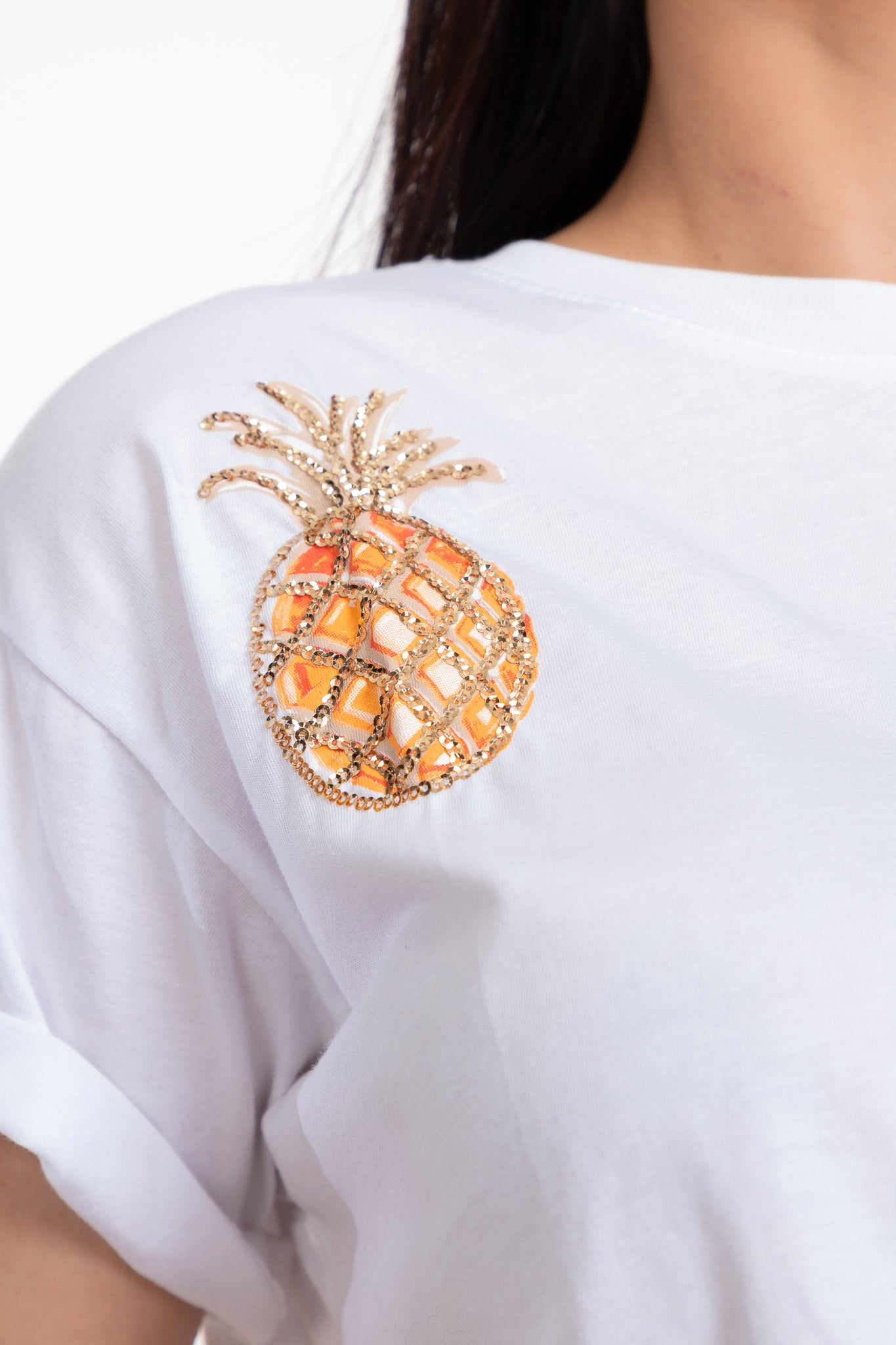 Blusa Pineapples Blanco